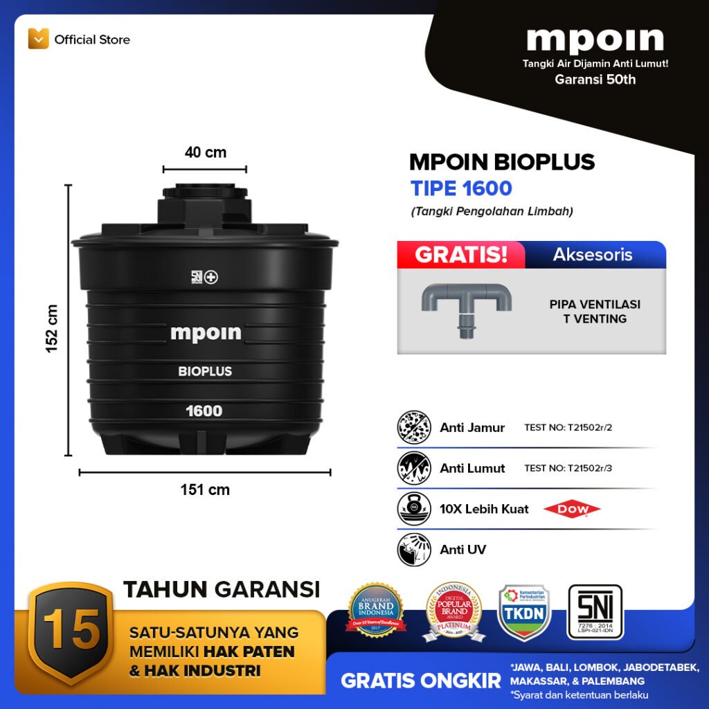 MPOIN Bioplus 1600
