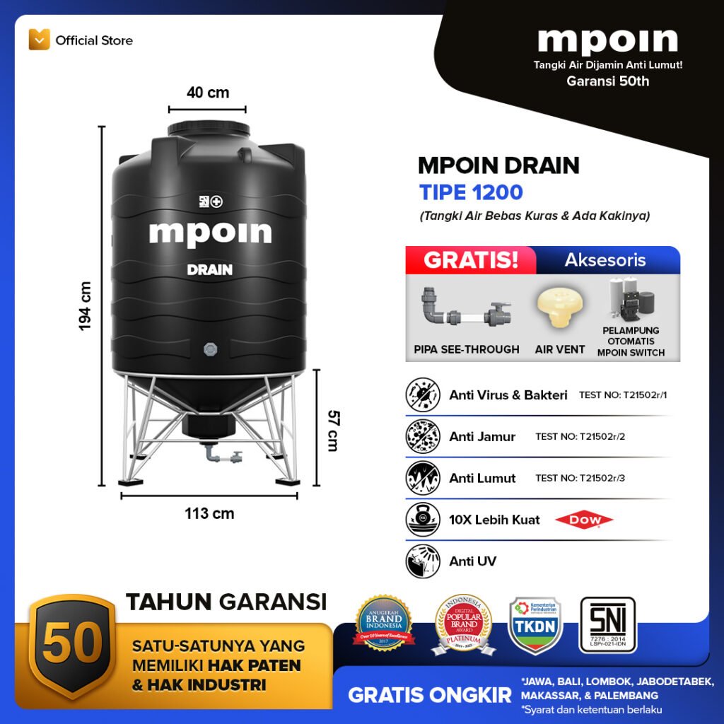 MPOIN Drain 1200