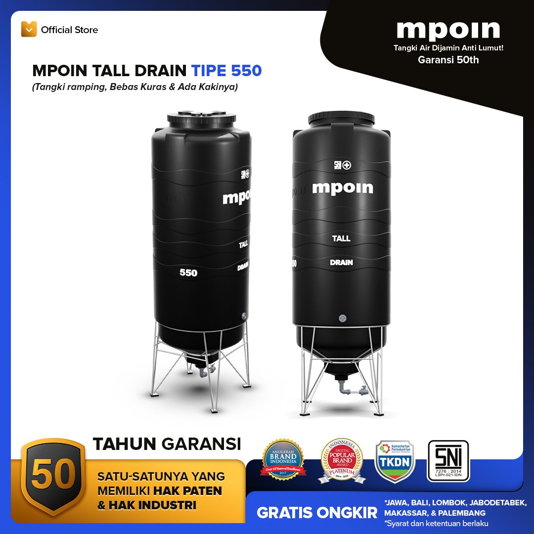 MPOIN Drain 550 Tall - Gambar 2