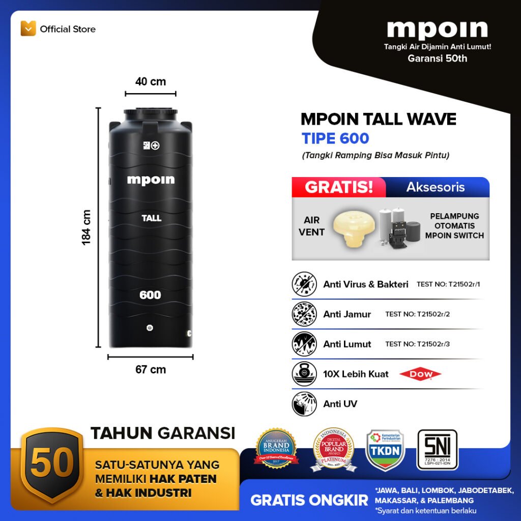 MPOIN Tall 600