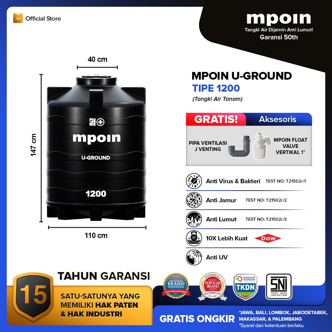 MPOIN U-ground 1200