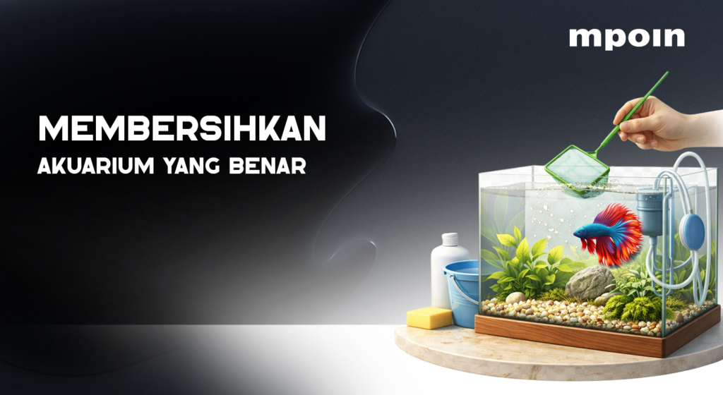 Cara Membersihkan Akuarium Tanpa Membuat Ikan Cupang Stres atau Mati Mendadak Cara Membersihkan Akuarium Tanpa Membuat Ikan Cupang Stres atau Mati Mendadak - MPOIN