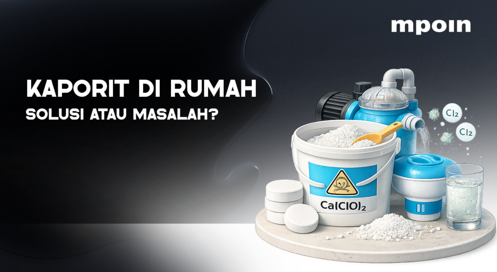 Manfaat dan Risiko Kaporit untuk Air Rumah Tangga - MPOIN