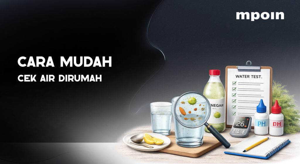 Cara Cek Kualitas Air di Rumah Tanpa Alat Mahal - MPOIN