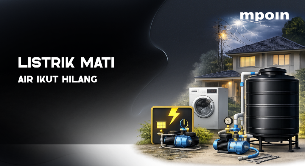Listrik Padam, Air Ikut Mati? Ini Solusinya - MPOIN