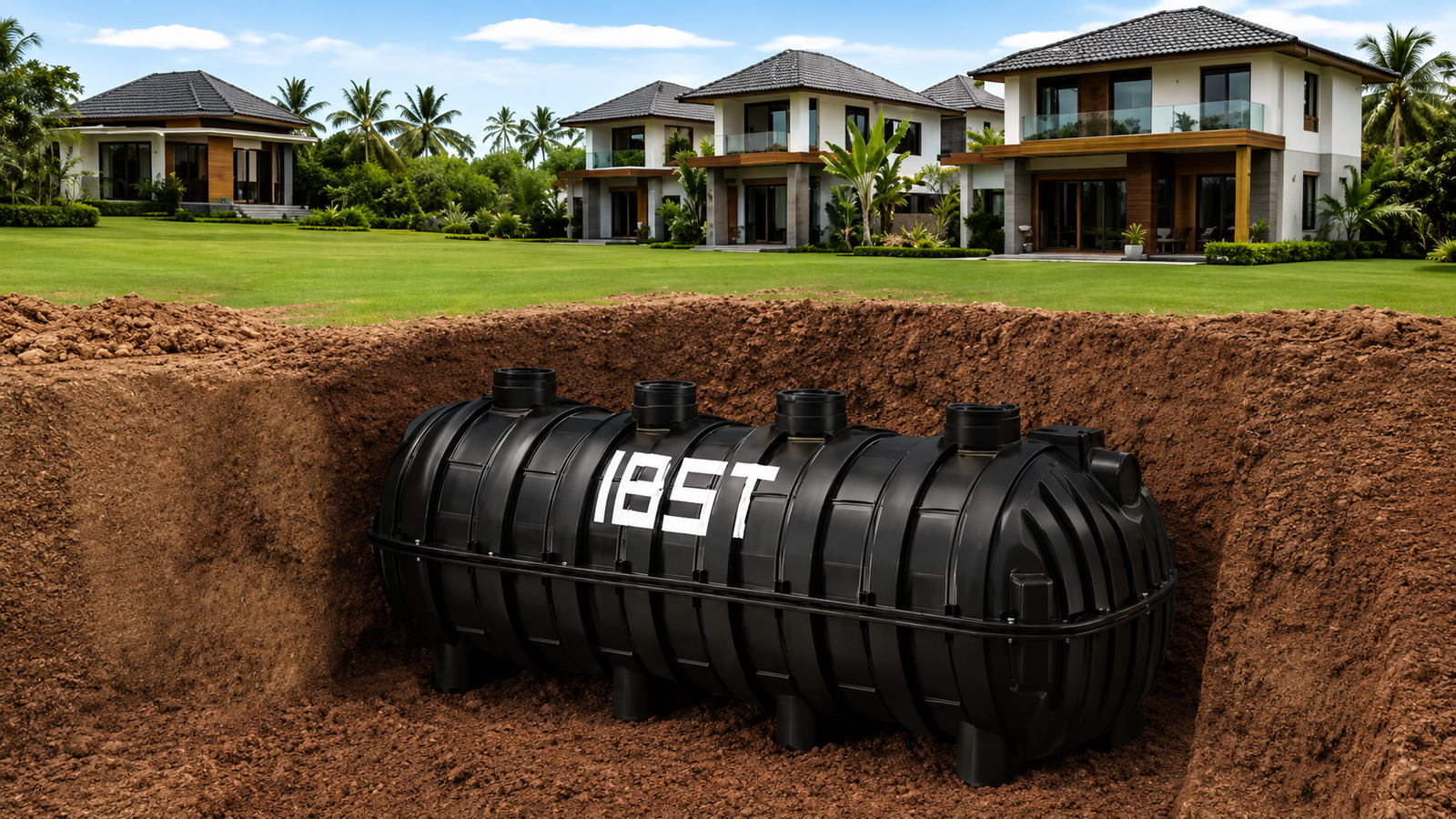 bio septic tank i bst horizontal