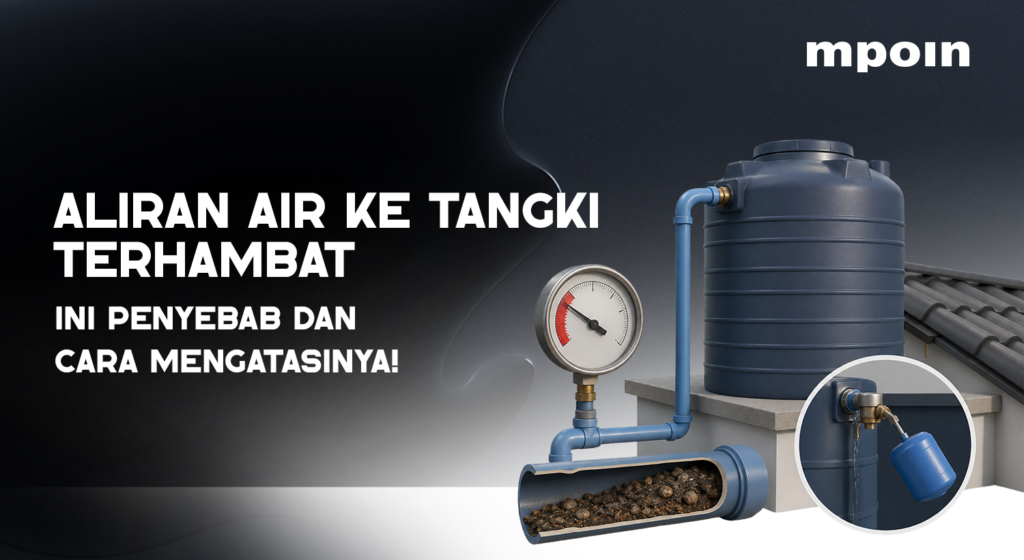 Penyebab Aliran Air ke Tangki Terhambat dan Cara Mengatasinya