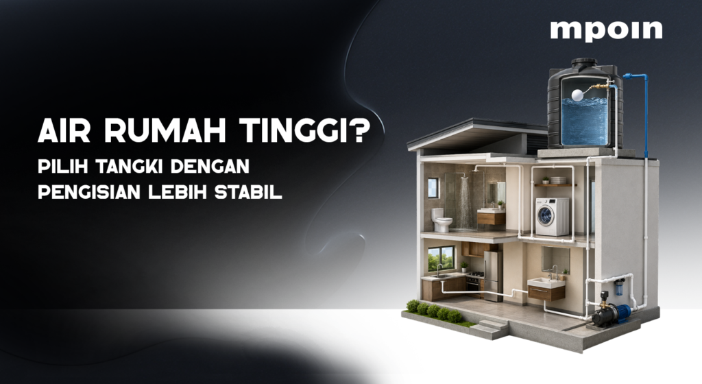 Pemakaian Air Rumah Tinggi, Tangki Perlu Sistem Pengisian yang Tepat