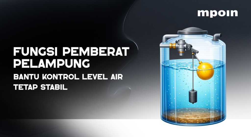 Fungsi Pemberat Pelampung pada Sistem Kontrol Level Air Tangki
