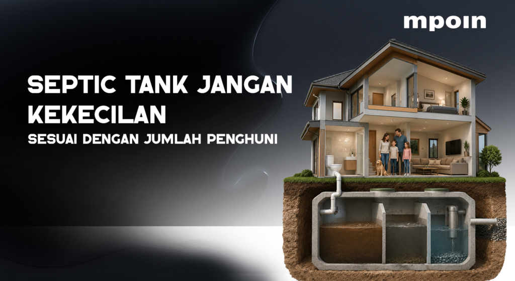 Kapasitas Septic Tank Rumah Perlu Sesuai Jumlah Penghuni, Ini Alasannya