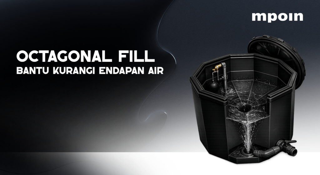 Mengenal Octagonal Fill, Desain Dasar Tangki Air untuk Pengurasan Lebih Optimal