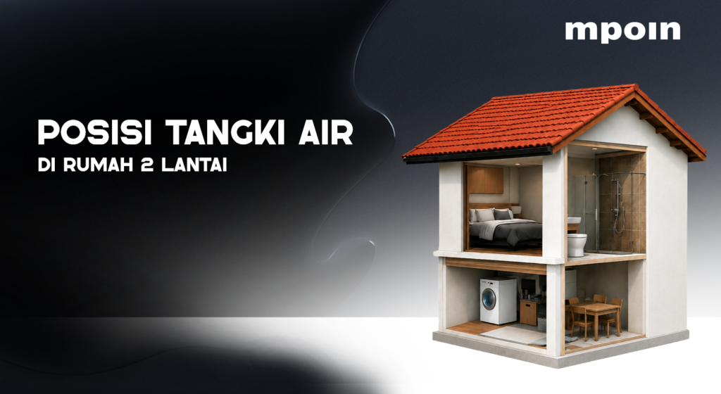 Perencanaan Titik Tangki Air untuk Rumah 2 Lantai, Apa yang Perlu Diperhatikan?