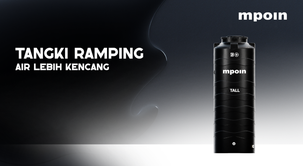 Mengenal Tangki Ramping, Solusi Cerdas untuk Tekanan Air Lebih Kencang
