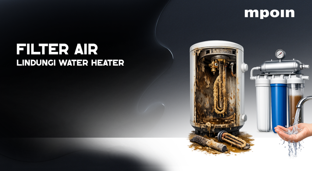 Water Heater Cepat Rusak Akibat Kotoran pada Air, Ini Pentingnya Filter Air di Rumah