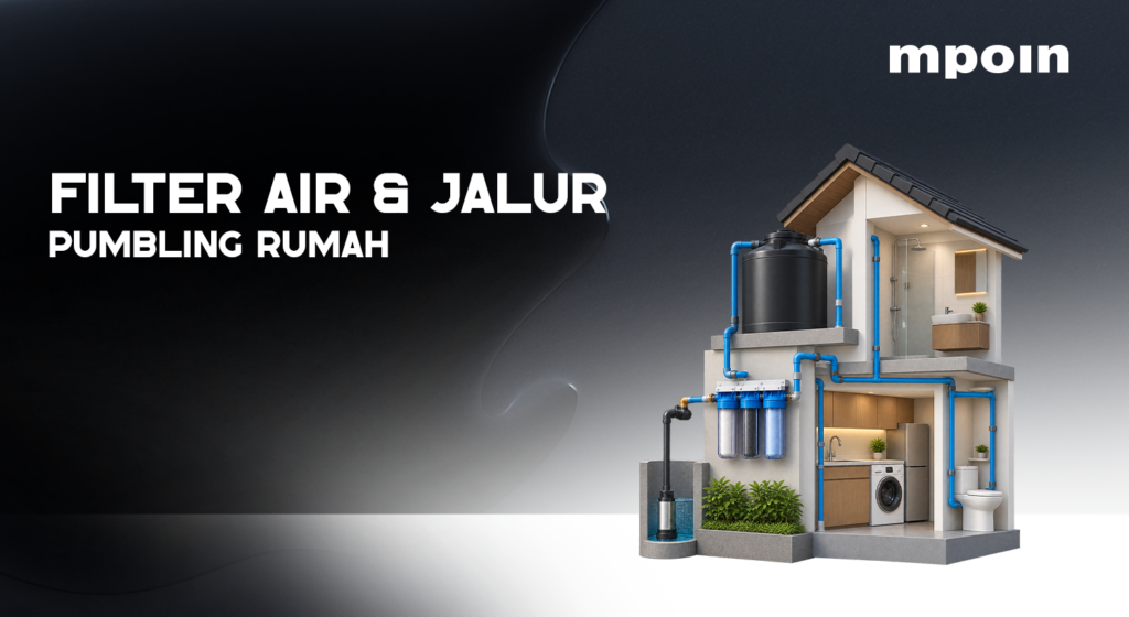 artikel co id filter air direncanakan bersamaan dengan jalur plumbing